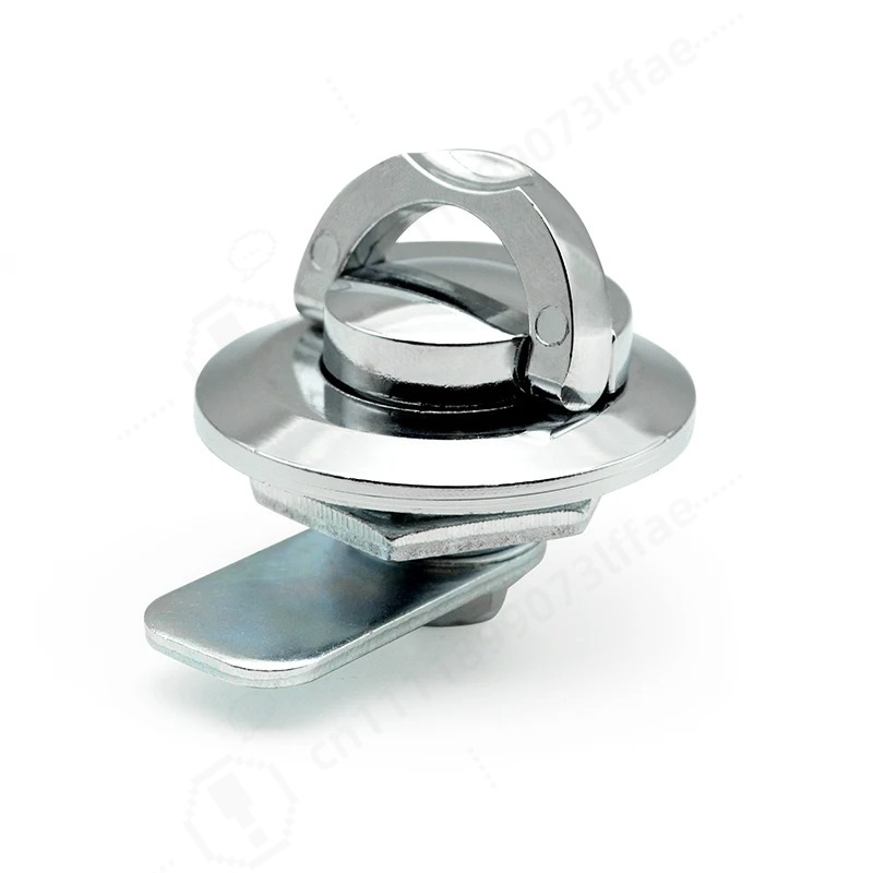 Cabinet Handle Pull - Folding Tongue Lock, Zinc Alloy Handle