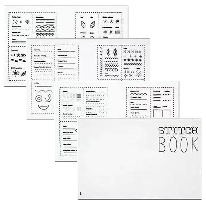 1Set Embroidery Stitch Book Ho - Home Improvement Books review and price